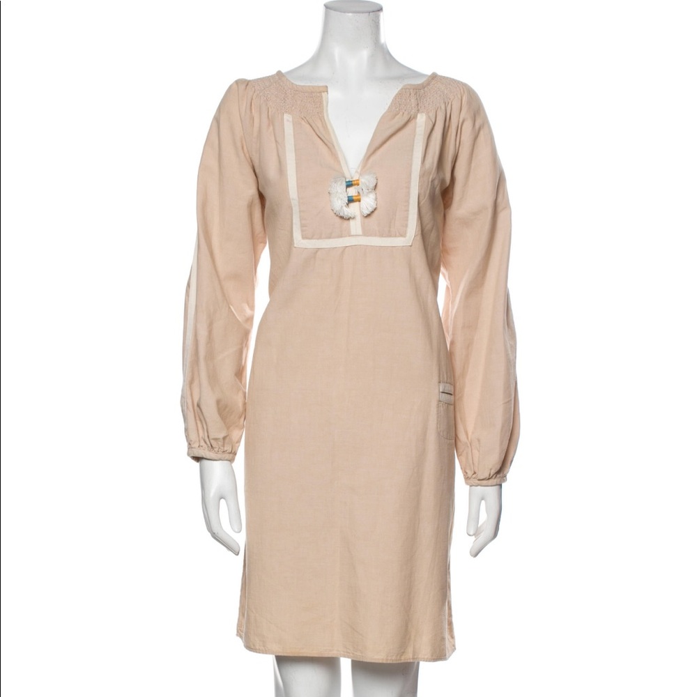 Calypso Tan Shift Dress size medium